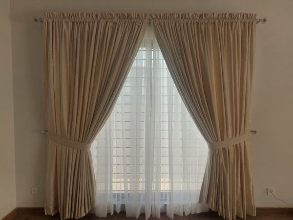 2 Panel Velvet Curtains 2 Panel shafoon Curtains 2 Tie Belts